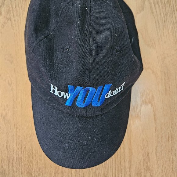 How You Doing Friends Hat Adjustable Strap back Black - Picture 1 of 7